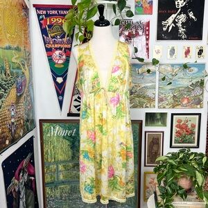 Vintage Floral Sleep Dress